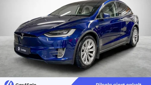 TESLA Model X 100D 6-seter / Skinn / Krok / Karbon / S+V / 485km / AP