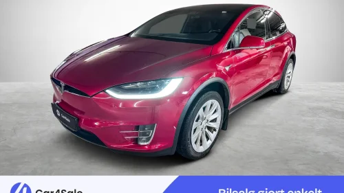 TESLA Model X 75D 5-Seter / Krok / Luft / 1 Eier / Del-Skinn / S+V