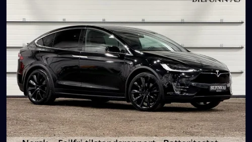 TESLA Model X 100D 7-S, 2 år Ekstra Garanti, Vinterpakke, Krok, Pen