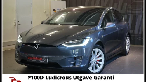 TESLA MOTORS Model X P100D-Performance Utgave-Ludicrous-CCS-Garanti-5 Seter