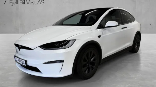 TESLA Model X LONG RANGE Premium Skinn Luft Krok 20+20 Ekstra Garanti