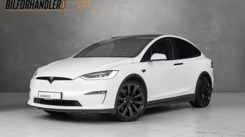 TESLA Model X Plaid 1020 hk 6 seter/EAP/Premium Lyd/22"/20"/Krok