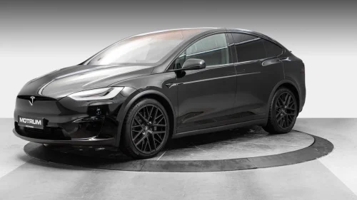 TESLA Model X PLAID 1020HK 6-Seter Premium m/Yoke Karbon Luft H.Feste