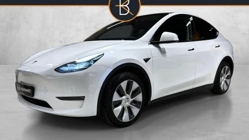 TESLA Model Y Long Range | AWD | Skinn | Krok | Norsk Bil