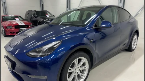 TESLA Model Y Long Range AWD Premium Lyd,Lav Km,Skinn,Varmep.++