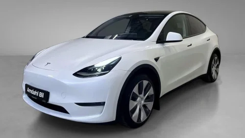 TESLA Model Y LongR/4X4/ACC/Skinn/Premium/Isofix/Garanti/Nye piggdekk