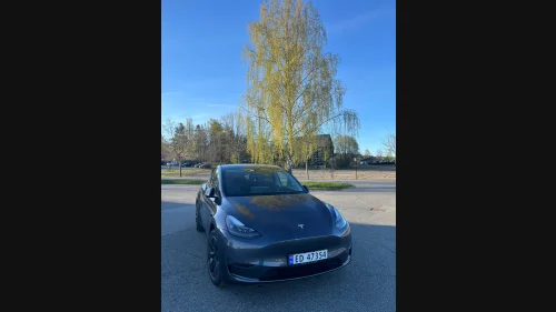 TESLA Model Y Long Range AWD, tilhengerfeste, Nybilgaranti