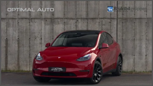 TESLA Model Y Long Range AWD Velholdt/FSD/Krok/Pano/V.pumpe/EU2027++