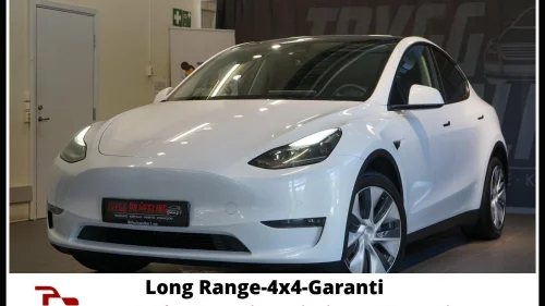 TESLA Model Y LONG RANGE AWD UTGAVE-SE DETALJER-NY EU-GARANTI+++