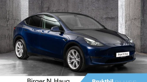 TESLA Model Y Long Range AWD LEVERES MED NYE SOMMER OG VINTERDEKK!