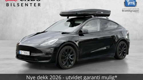 TESLA Model Y LONG RANGE | 4X4 | SKIBOKS | EU2028 | NY SERVICE
