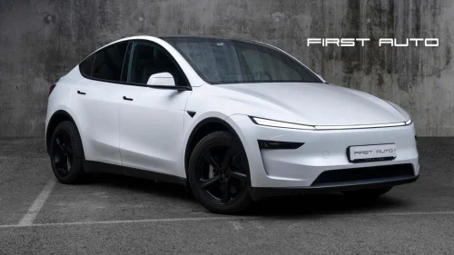 TESLA Model Y LR AWD JUNIPER FACELIFT STØRRE SKJERM SORT INNERTAK