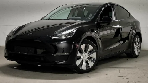 TESLA Model Y Long Range AWD Lav Km-stand s+v hjul