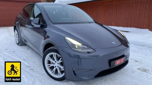 TESLA Model Y Long Range AWD 20" Induction/Ryzen/Premium/NAF-testet