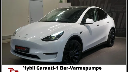 TESLA Model Y LONG RANGE AWD-1 EIER*SE KM*SE DETALJER*NYBIL GARANTI++
