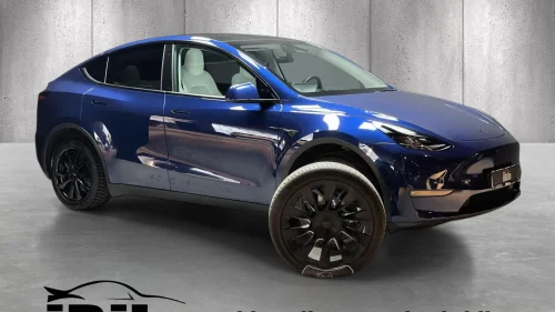 TESLA Model Y Long Range, Premium skinn, Krok, Piggdekk,