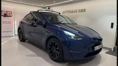 TESLA Model Y Long Range / FSD / 20"induction / Sort skinn /Pano / ++