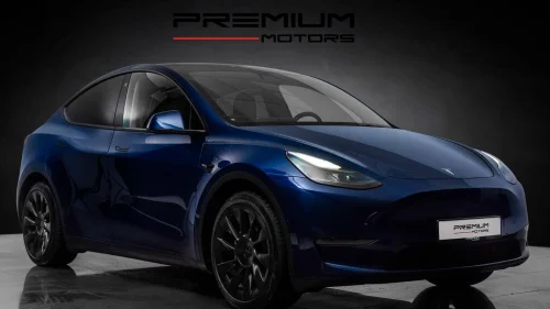 TESLA Model Y Long Range AWD,Varmepumpe,20-Induction,Deep Blue