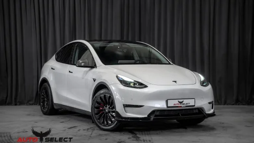 TESLA Model Y Long Range AWD/Premium Lyd/Krok/Varmepumpe/FSD