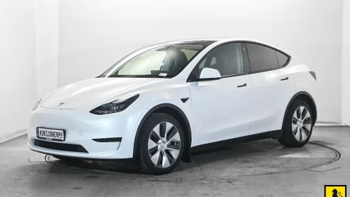 TESLA Model Y LRDM PANORAMA PREMIUM LYD & INTERIØR VARMEPUMPE