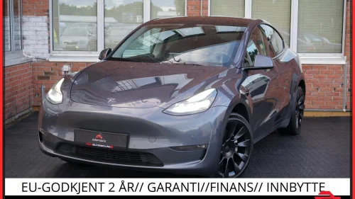 TESLA Model Y LONG RANGE UTGAVE-SE DETALJER-SE FARGEKOMBINASJON++++