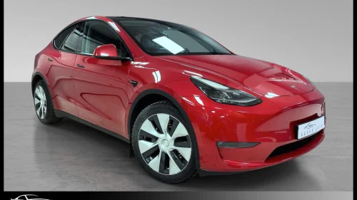 TESLA Model Y LR AWD 1eier/Skinn/FSD/Krok/Panorama/ACC/Premium/19+19