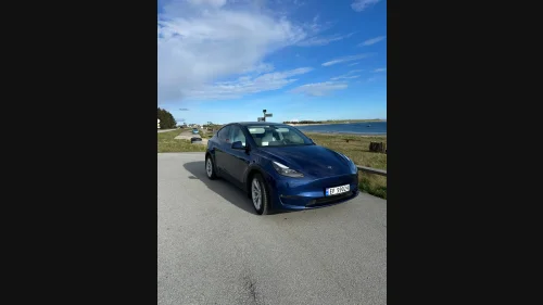 TESLA Model Y Long Range AWD, krok, NAF-test