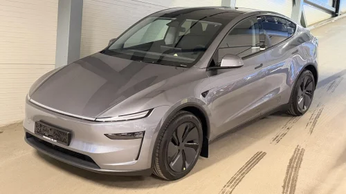TESLA Model Y LR- 4WD-HENGERFESTE-JUNIPER - Quicksilver- 600 KM wltp