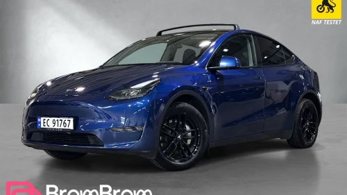 TESLA Model Y LONG RANGE AWD SKINN HENGERFESTE PREMIUM AUTOPILOT PDC