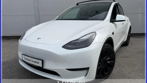 TESLA Model Y LR 4X4,KROK,PANO,VINTERPAKKE,TLF,DAB+,ACC,NETFLIX,SKINN