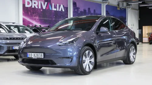 TESLA Model Y Long Range AWD/Enhanced Autopilot/Skinn/Ledlys
