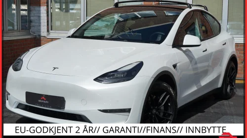 TESLA Model Y Y LONG RANGE UTGAVE-SE DETALJER-SE FARGEKOMBINASJON++++