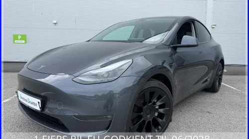 TESLA Model Y LR 4X4,KROK,PANO,VINTERPAKKE,TLF,DAB+,ACC,NETFLIX,SKINN