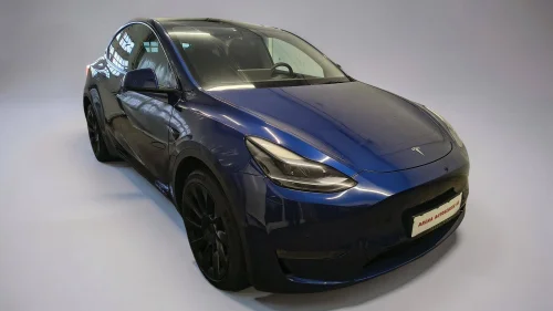 TESLA Model Y LONG RANGE/AWD/SKINN/PANO/KROK/KAMERA/RATTVARME/GARANTI