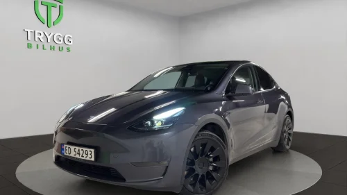 TESLA Model Y Long Range AWD / Hengerfeste / Premium / Garanti