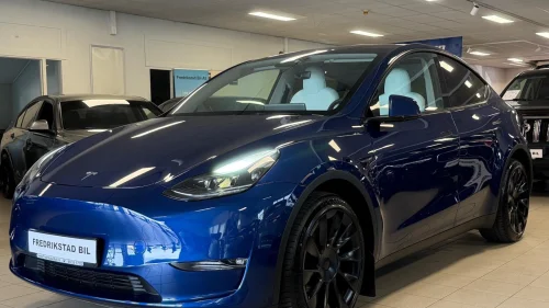 TESLA Model Y LONGRANGE-AWD-PREMIUM-SKINN-KAMERA-VARMEPUMPE-ACC