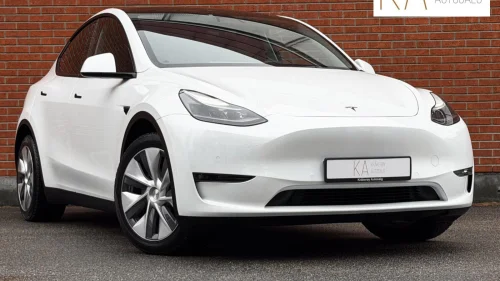 TESLA Model Y LONG RANGE AWD/HENGERFESTE/PREMIUM/GEMINI/PEARL WHITE
