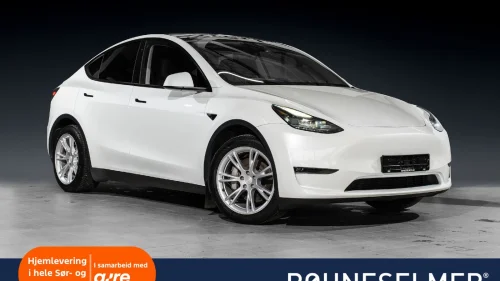 TESLA Model Y Long Range AWD Krok App Forvarme Varmepumpe Autopilot