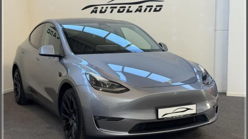 TESLA Model Y Long Range Premium Skinn Autopilot Hengerfeste