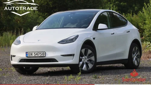 TESLA Model Y Long Range AWD | Skinn | Autopilot | Hengerfeste