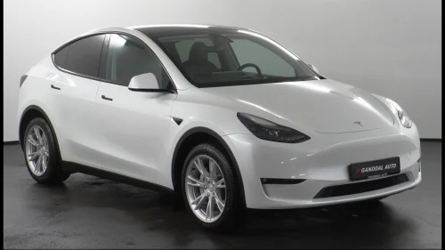TESLA Model Y LONGE RANGE AWD / KROK / KAMERA / SKINN / ACC / PANO ++