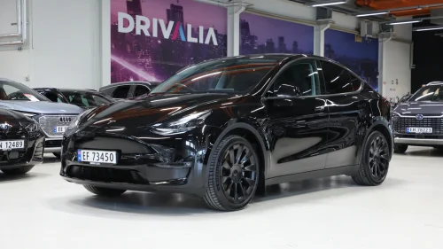 TESLA Model Y Long Range AWD. Skinn/LED/ACC