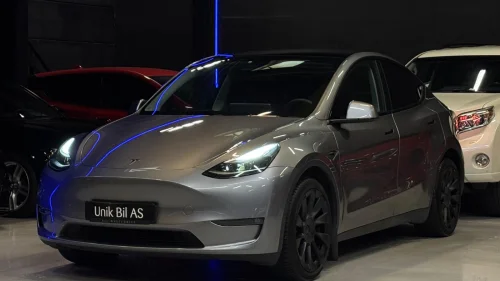TESLA Model Y LONG RANGE/ AWD/ 1 EIER/ QUICKSILVER/ KROK/ S+V HJUL