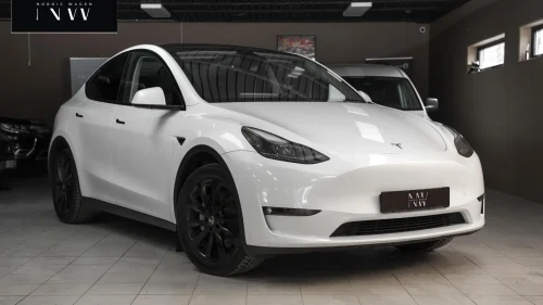TESLA Model Y AWD Long Range Autopilot Varmepumpe Krok 1-eier LAV.KM