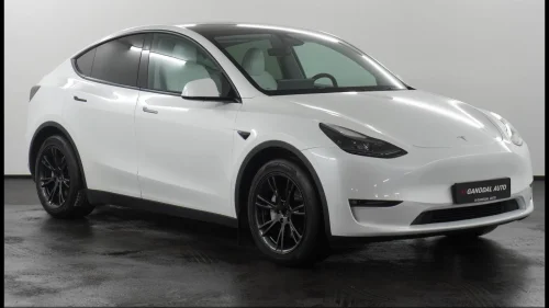 TESLA Model Y LONGE RANGE AWD/ HVIT SKINN/ KROK / KAMERA / PANO ++