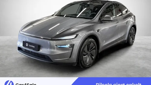 TESLA Model Y LR AWD 568km / Quicksilver / Hengerfeste / S+V / Norsk