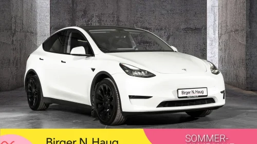 TESLA Model Y Long Range AWD AUTOPILOT/SKINN/PANO/S.V-HJUL/APP++