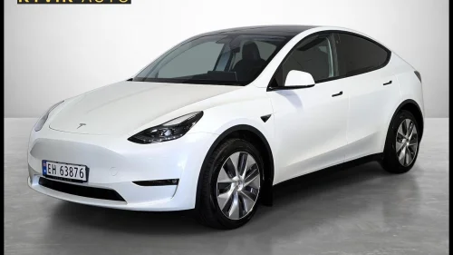 TESLA Model Y Long Range AWD | Hengerfeste | Autopilot | Premium lyd