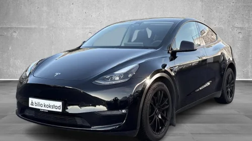 TESLA Model Y Long Range AP/SvartSkinn/Hifi/Krok/Norsk/19+19