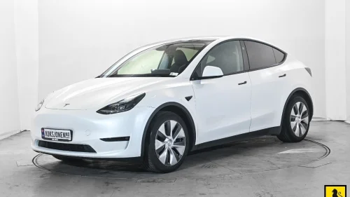 TESLA Model Y LRDM GARANTI PANORAMA PREMIUM LYD & INTERIØR VARMEPUMPE